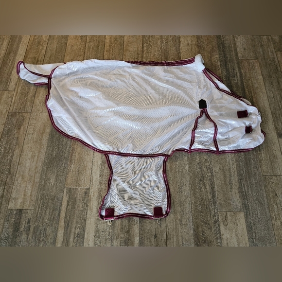 Saxon Other Saxon Mesh Gusset Standard Neck Fly Sheet With Belly Wrap 6 Poshmark